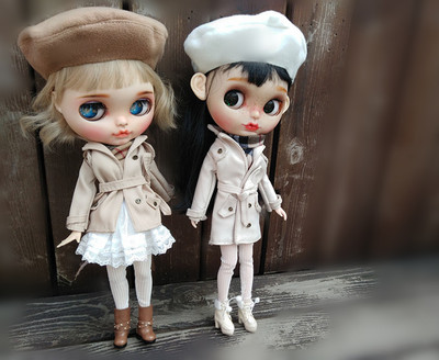 taobao agent Windbreaker set OB11 small cloth Blythe 8 points 6 points, 4 points, 4 points bjd baby clothing material bag sample