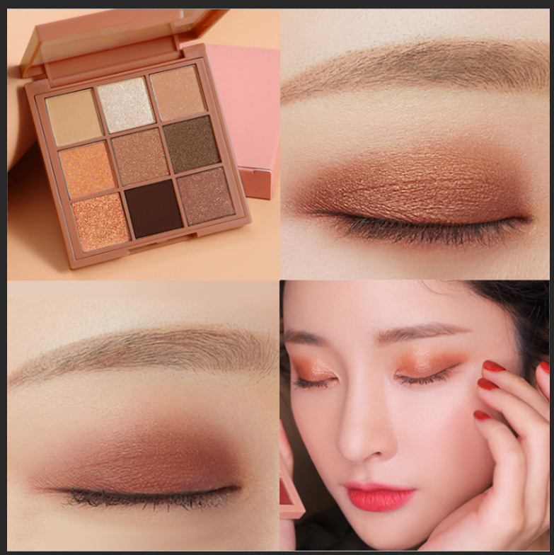 3CE Eunhye House Nine Palace G9 Color Eye Shadow Disc Flash Powder Pearly Waterproof Special Cabinet Earth Color