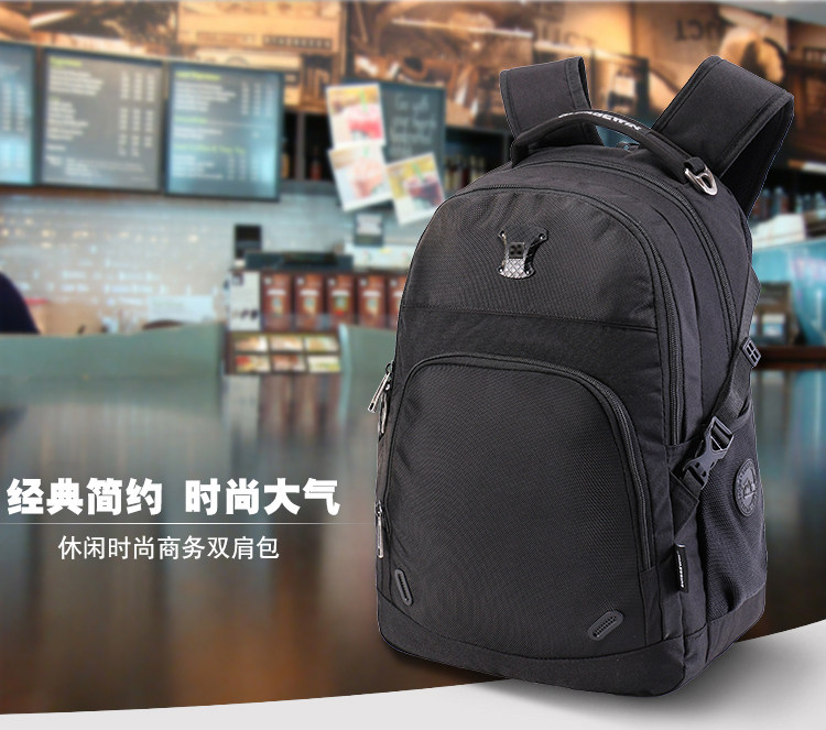 SUISSEWIN Swiss Army Knife Backpack Large Capacity Computer Bag School Bag Travel Bag Waterproof and Wear-resistant