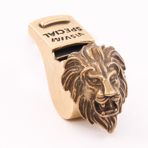 Lion King Whistle Basketball Football Game Referee Coach Training Special Whistle High-pitched Whistle Brass Engraving Customized