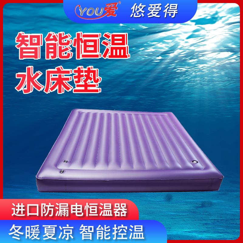 Youaide Constant Temperature Water Mattress for Adults, Suitable for Winter Warmth and Summer Coolness, for Single or Double Use, for Home, Guesthouses, and Hotels