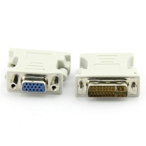 DVI switched VGA switch-head video line display cartoop dvi 24 5 pairs vga mother conversion head fitting batch