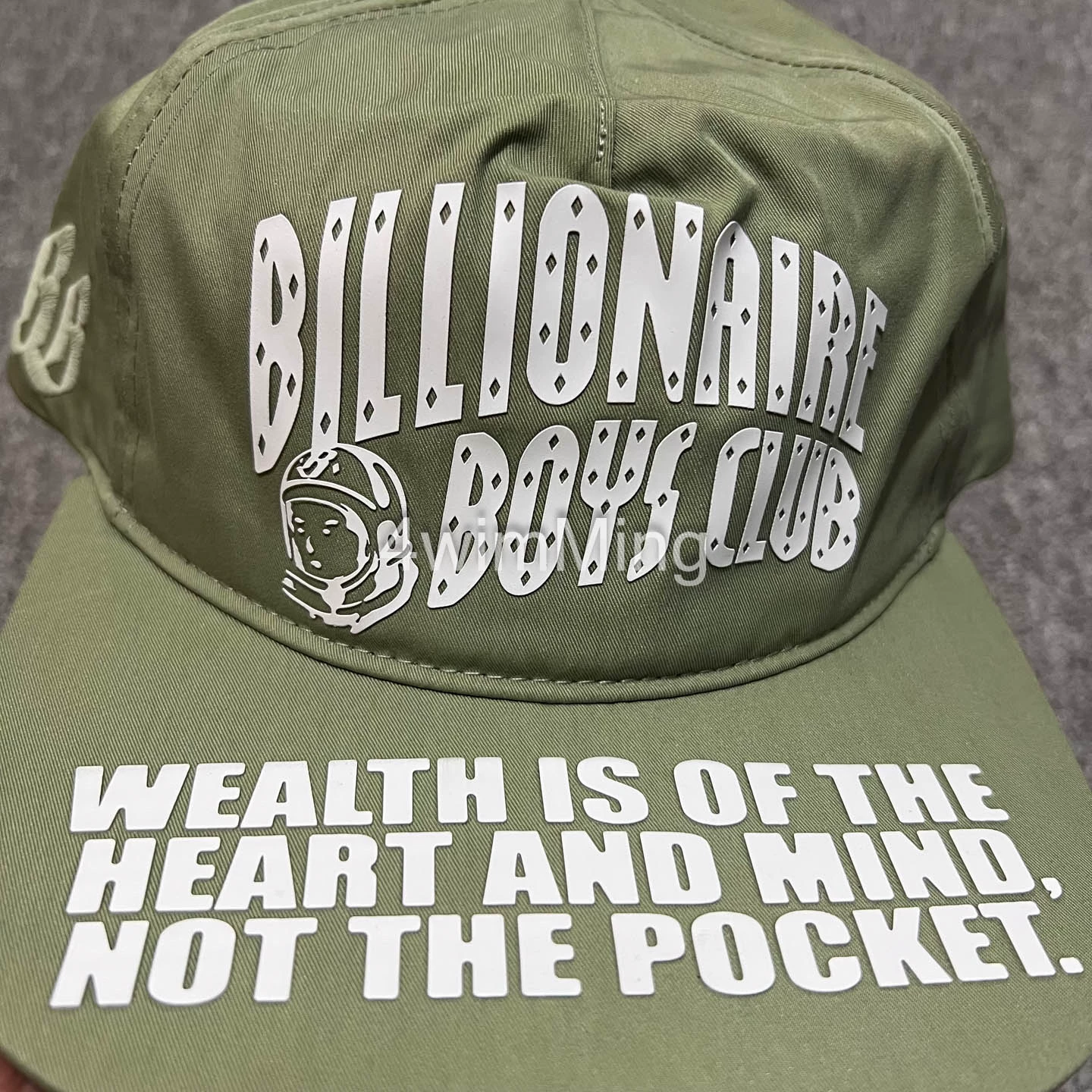 Кепка бейсболка с плоским краем и надписью Billionaire Boys Club BBC Arch Bridge, кепка Visor