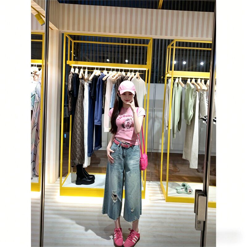 [Premium Selection] American-Style Niche Fashion Jeans, Casual Summer Vintage Washed and Distressed Pants That Make You Look Younger