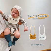 Yuner mother baby clothes 2021 new baby bib baby saliva towel newborn anti-spit milk bib