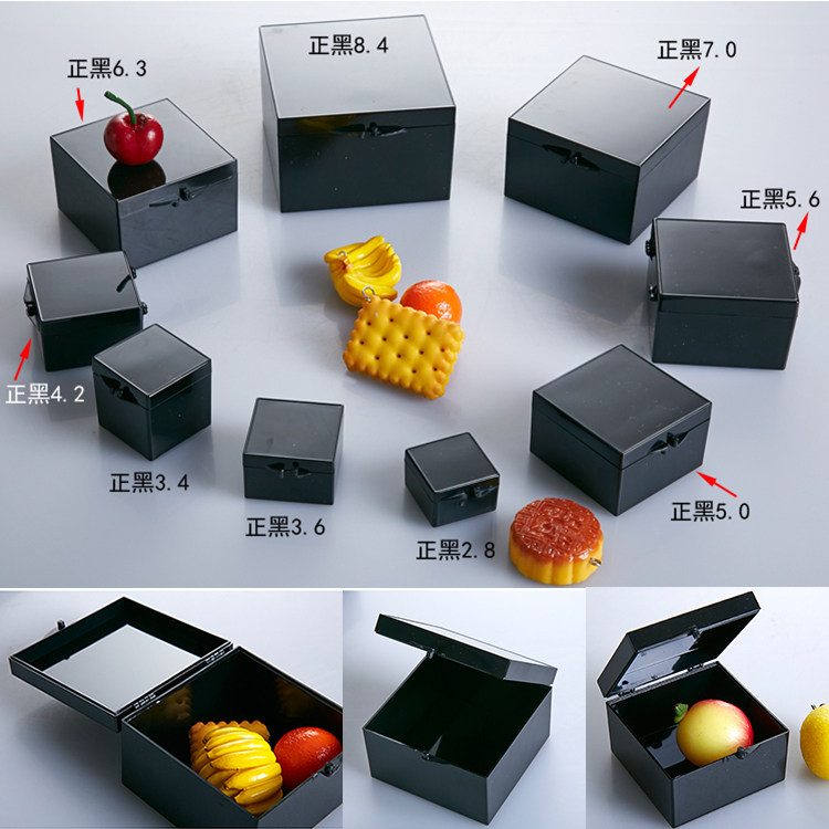 Light Shelter Box black PC plastic box square incubation box water injection protection box medicine blackout box medicine box medicine box