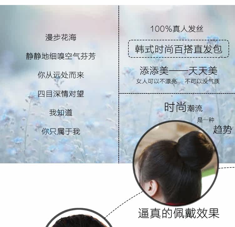 Extension cheveux - Chignon - Ref 248488 Image 9