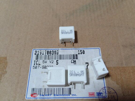 ICL-05-5R00M non inductive resistor 5W5R electronic component resistance element Other brand electronic component