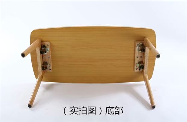 Bàn cà phê gấp đơn giản phòng khách gỗ nội thất sáng tạo hiện đại hộ gia đình Nhật Bản hai tầng bàn trà nhỏ bàn trà gỗ bên - Bàn trà bàn trà sofa giá rẻ