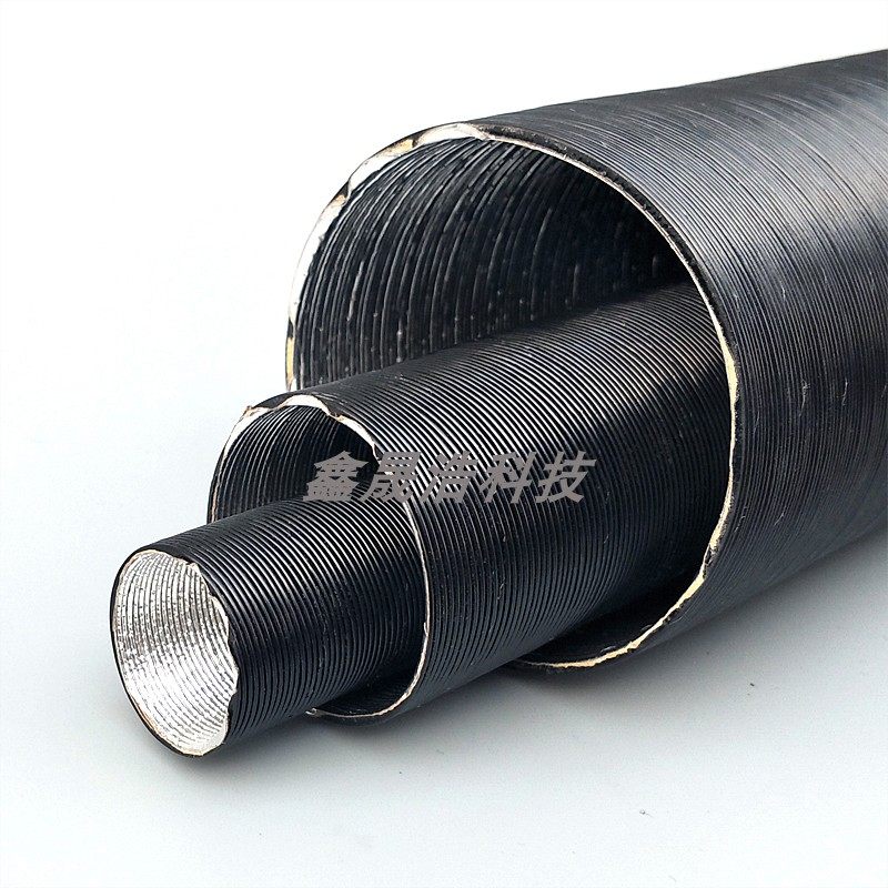 Firewood Warm Air Duct Aluminum Foil Hot Air to Car Heater Intake insulation telescopic corrugated lengthened Thickened Air Duct Accessories