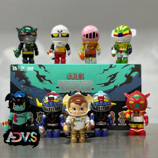 现货PAWS 永井豪ADVENTURER SAMSAM 100% 冒险家森森盲盒-淘宝Taobao