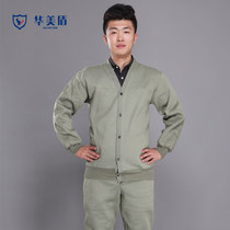 78-style military velvet old-fashioned middle-aged and elderly outdoor warm cotton-padded velvet pants padded plus velvet suit cold storage labor protection