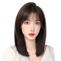 Light luxury needle-hand Swiss net wig for women summer replacement hair real hair full human hair thicker hair volume covering white hair
