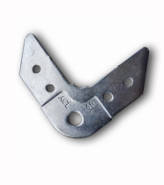 Duct fittings Common plate flange angle code Common plate angle code German plug-in flange strip angle code