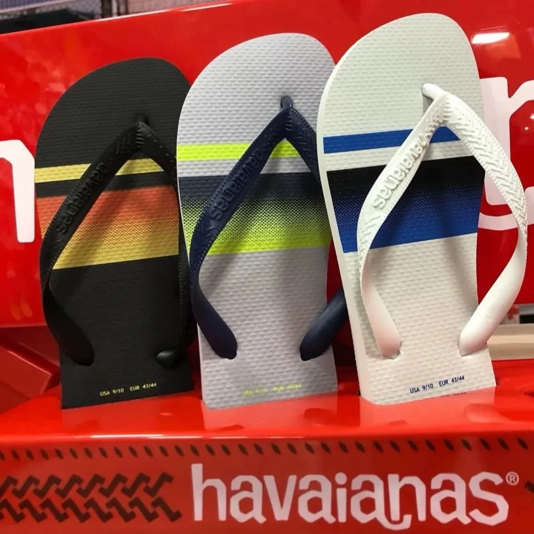 Пляжные шлепанцы Havaianas, нескользящая пляжная обувь, тапочки