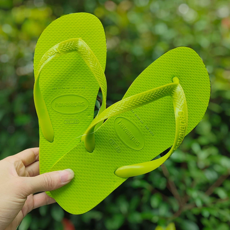 Brazil Havaianas Human -Drag Мужчины и женщины пляжные тапочки TOP широкополосный антискользящий летом носки для ног