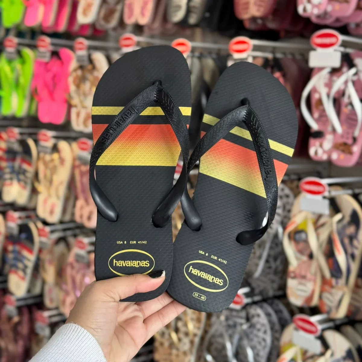 Пляжные шлепанцы Havaianas, нескользящая пляжная обувь, тапочки