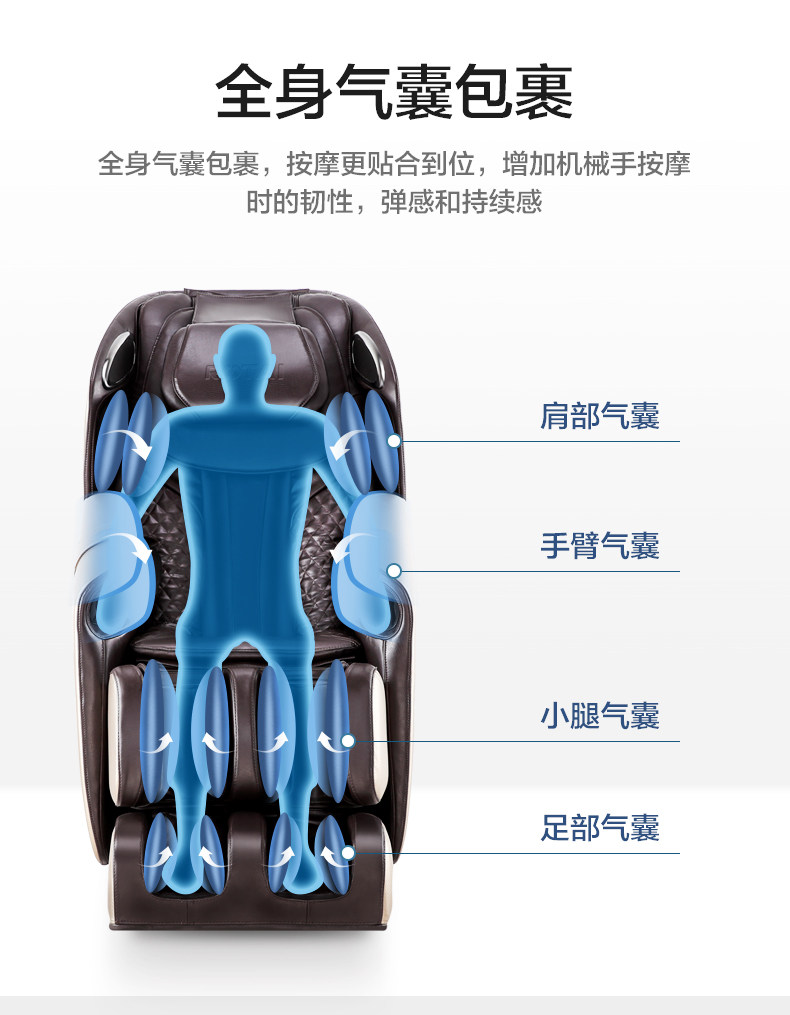 荣泰 RT5860 零重力太空舱按摩仪 图5