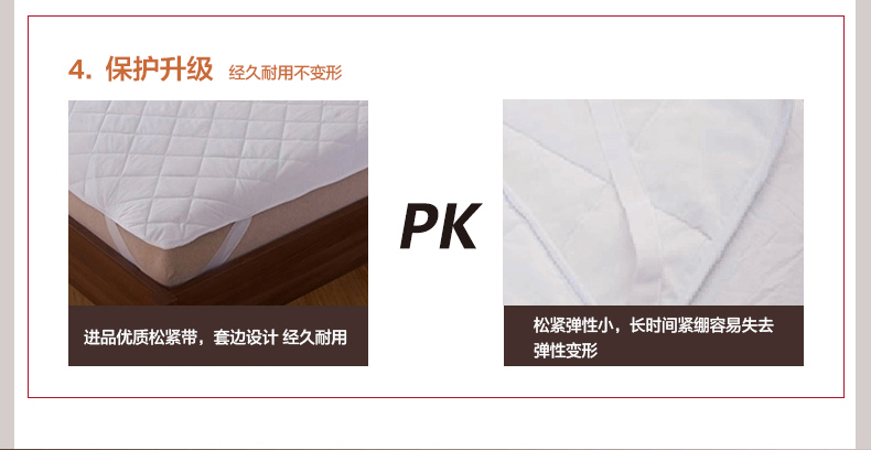 Khách sạn nệm chống trượt mat bán buôn Khách sạn giặt thảm trải giường bằng vải bông Simmons đệm lò xo