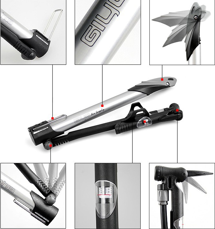 Pompe à vélo GIYO - Ref 2389635 Image 10