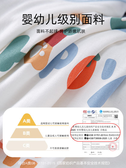 『王炸款！后悔出晚了』春夏款莫代尔儿童睡衣男女童家居服洋气潮