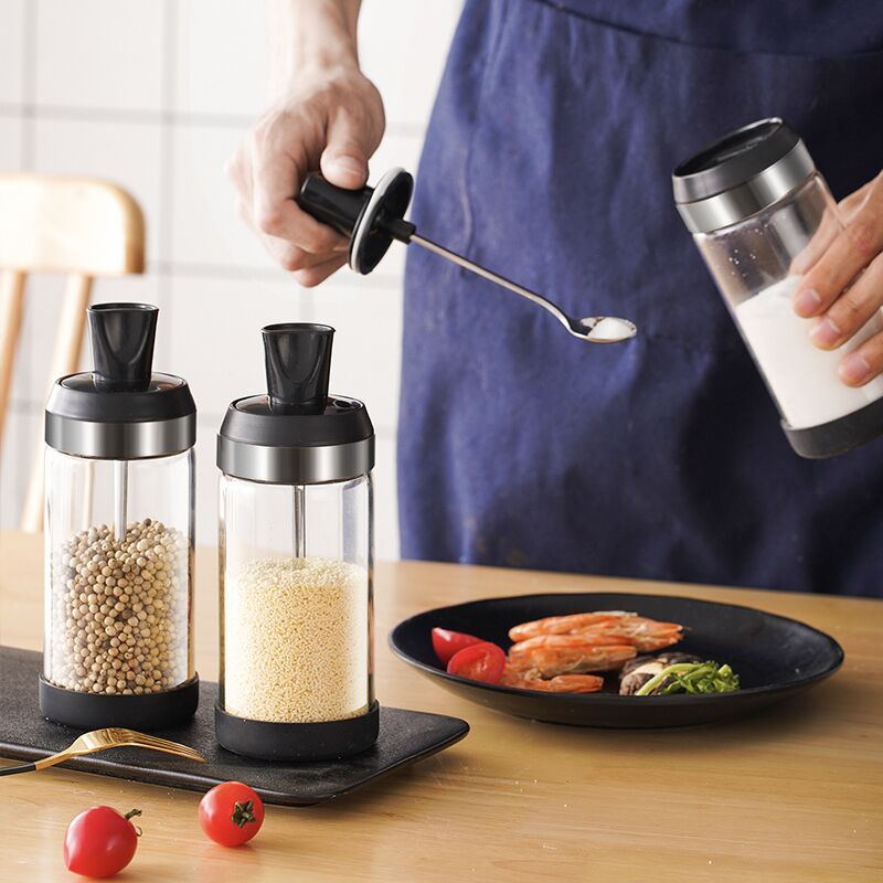 家用密封调味瓶罐子刷油壶套装