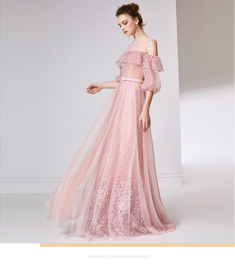 Robe du soir manche bouffante - Ref 3210836 Image 18