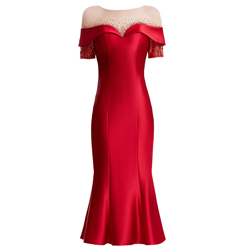 Robe du soir en Coton - Ref 3210760 Image 5