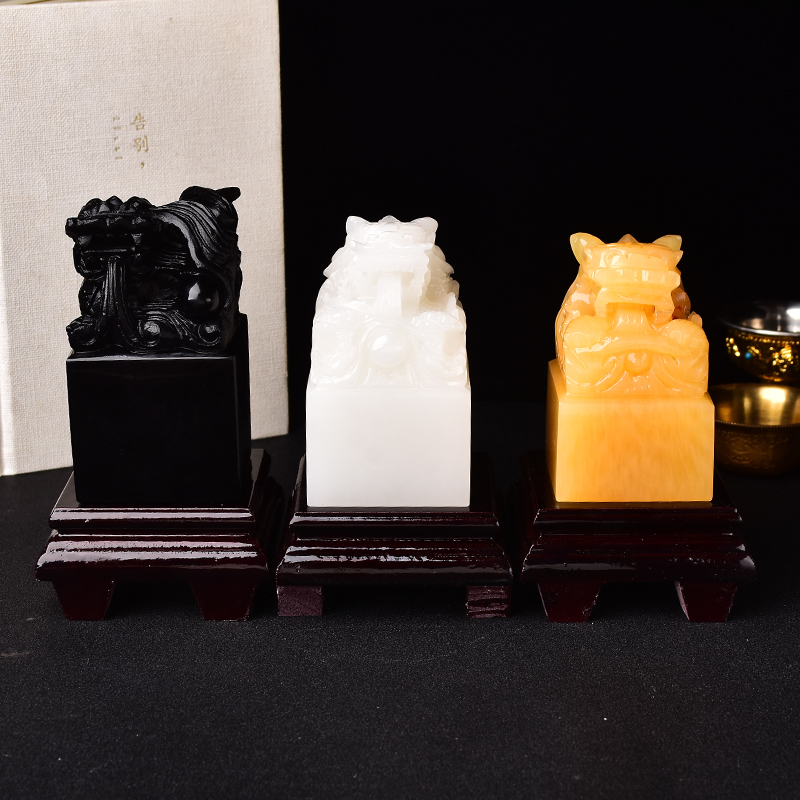 Seven star Tang Kai Guang seven star four dragon town office Feng Shui ornaments Dragon seal Xuan dragon Tim Shou ornaments