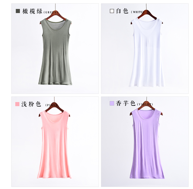 Phương thức nightdress phần mỏng cổ tròn không tay áo váy nhà dịch vụ đồ ngủ váy nữ mùa hè chống ánh sáng có thể được đeo bên ngoài