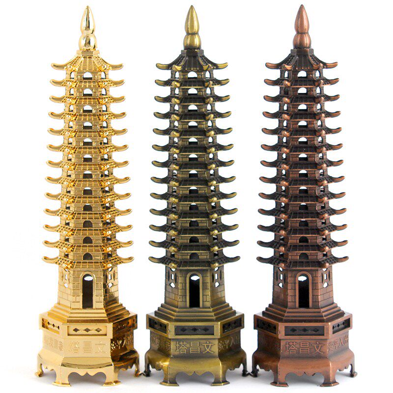 Alloy Wenchang Tower with 13 floors, thirteen floors and nine floors alloy tower