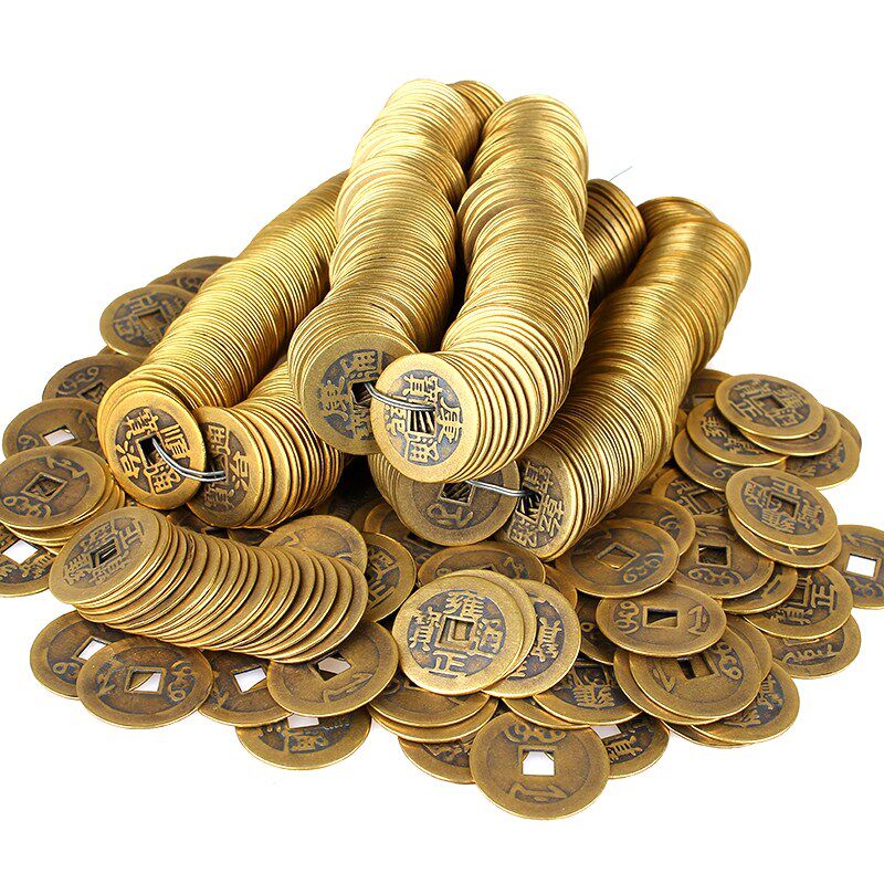 Brass Five Emperors Copper Coins Fengshui Copper Coins Six Emperors Coins Ten Emperors Coins Copper Coins