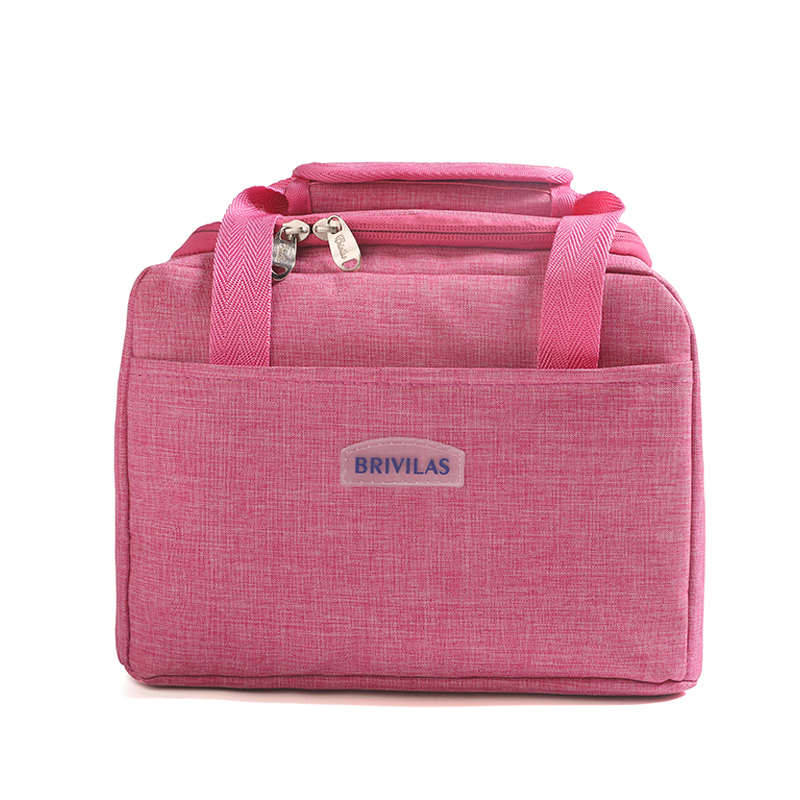 The originalistic lunch box insulation pack is a large capacity of aluminum foil men with large - capacity handbag thickened car back milk