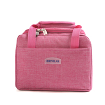 Original rice box insulation bag Bento bag with aluminum foil mens large capacity tote bag thick car back milk