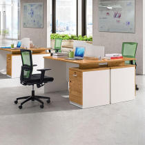 Staff desk 2 people 4 people screen desk computer desk single staff seat desk chair combination panel office furniture