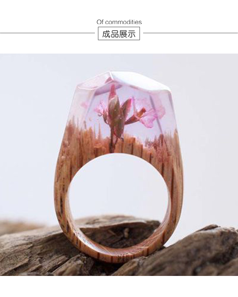 Chất liệu gỗ tròn Gỗ đàn hương tím Gỗ hồng thùy châu Phi Gỗ đàn hương xanh Gỗ đàn hương Nhẫn gỗ tự làm 3 * 3 * 1 - Nhẫn nhẫn nam vàng trắng
