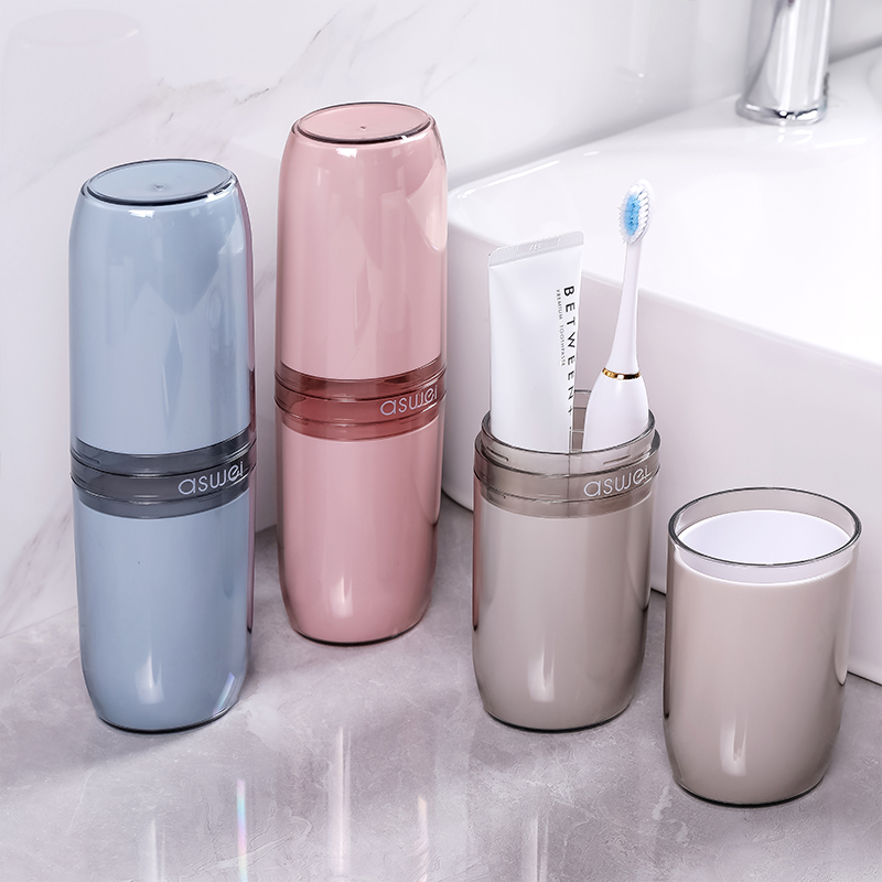 Travel Wash Suit for travel theorizer student Dormitory Wash Toiletries Full Toothbrush Containing Box Portable Wash Cup