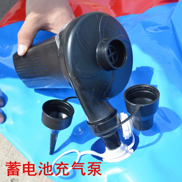 Outdoor battery pump Portable inflatable bed Inflatable boat Swimming pool Sand pool Fishing pool Inflatable electric pump