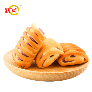 【超值500g】状圆紫薯面包夹心小面包