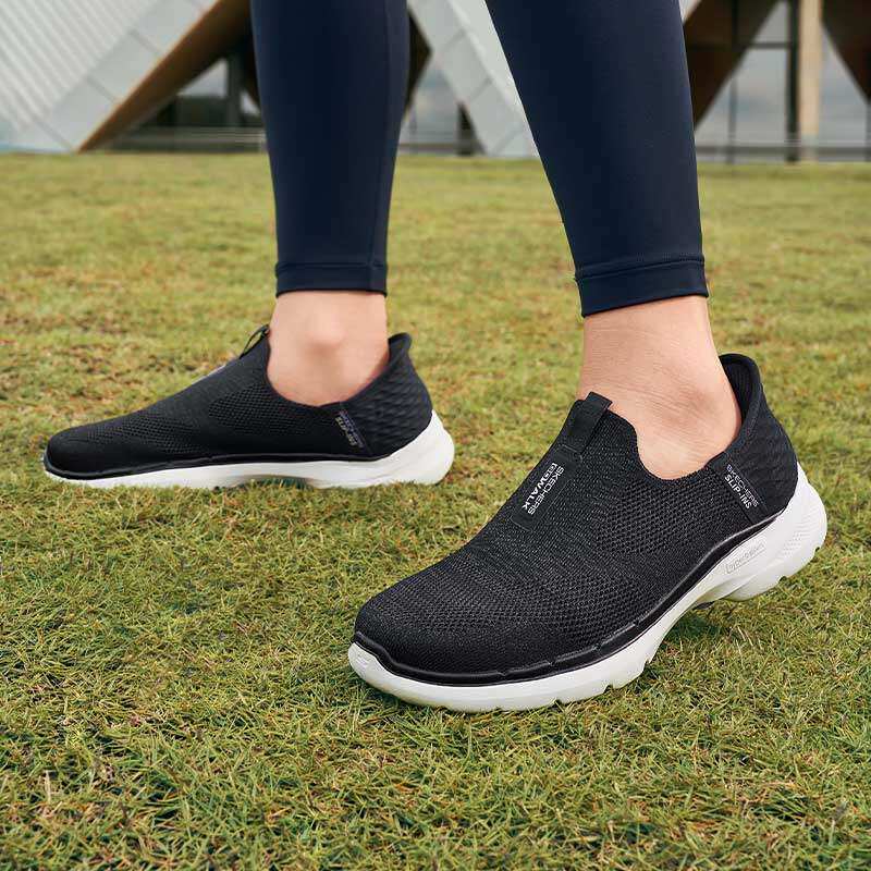 Skechers Slip-On Shoes 2026 Spring and Summer New Product Slip-On Walking Shoes Women's Lightweight Casual Sports Shoes 124569 Skechers Slip-On Shoes 2026 Spring and Summer New Product Slip-On Walking Shoes Women's Lightweight Casual Sports Shoes 124569
