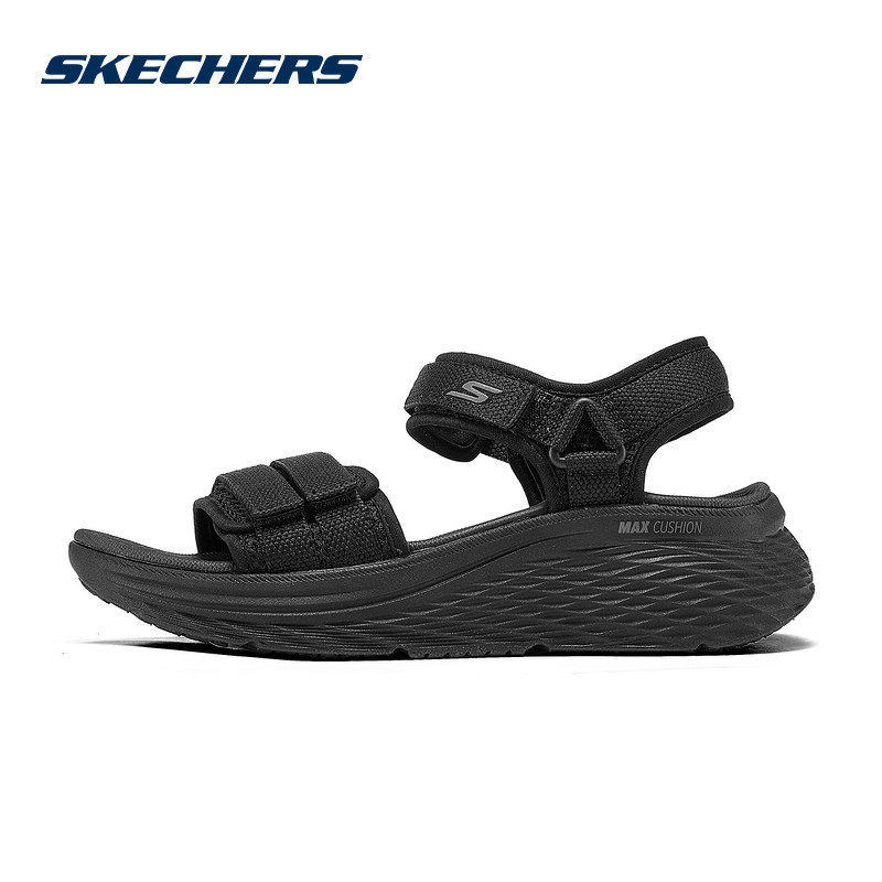Skechers New Summer Women's Velcro Sports Sandals with Thick Soles, Lightweight, Comfortable and Casual 141617