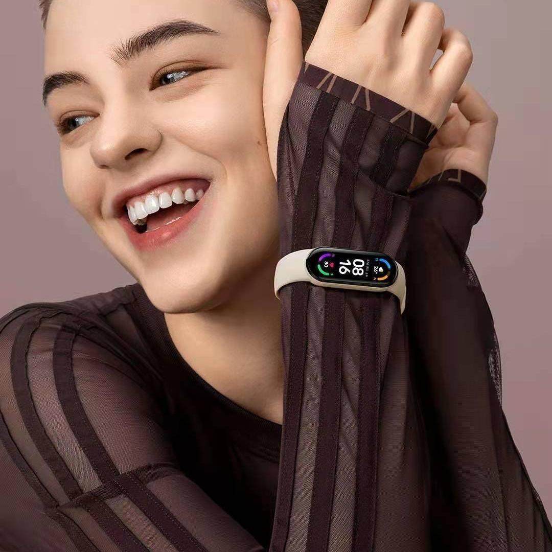 Xiaomi Mi Band 6/Nfc Smart Bracelet with Sleep and Heart Rate Monitoring, Exercise Pace, Calories, Steps, and Long Battery Life