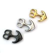 New titanium steel stainless steel anchor accessories accessories for men and women couples girlfriends single handwoven accessories DIY