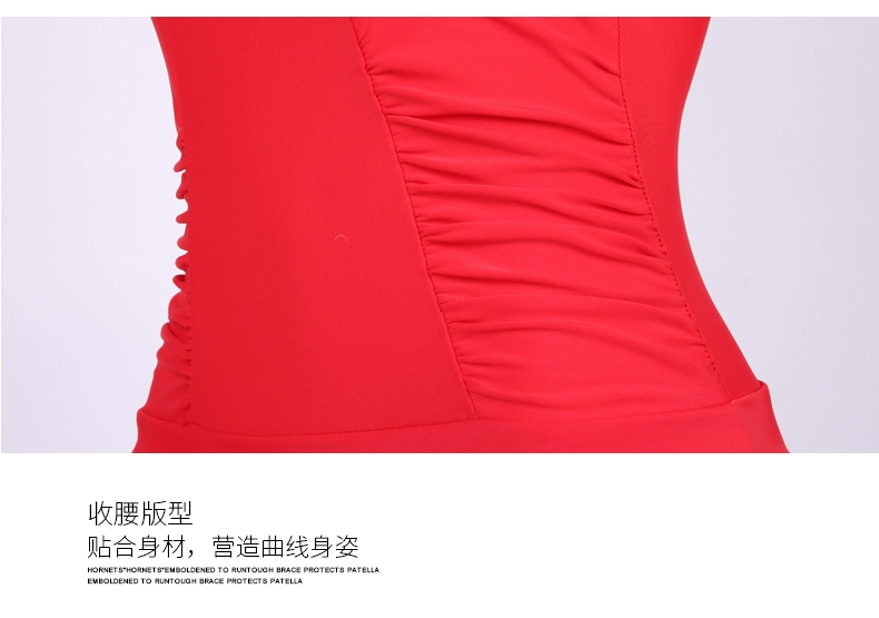 Đồ bơi nữ Li Ning 2019 mới hot suối một mảnh váy bảo thủ đồ bơi gợi cảm tụ tập che bụng mỏng ngực - Bộ đồ bơi One Piece