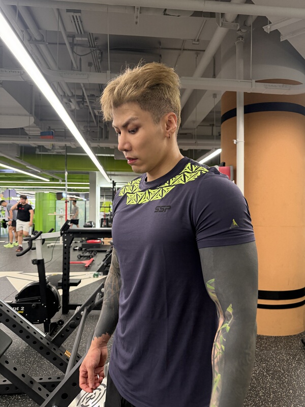High-Elasticity Quick-Dry Fitness Training Weightlifting Ssp Training T-Shirt, Specialized for Squats and Standing Exercises, Anti-Slip, Cushioning, and Pressure Relief for the Clavicle