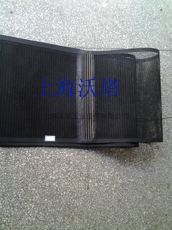 Black antistatic Teflon mesh with 4 * 4 black antistatic grid conveyor belt 1*1 Kevra mesh belt