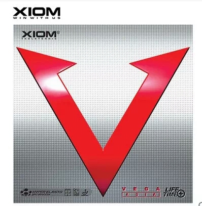 (Ping Pong) XIOM Proud Red V Best Speed VEGA TABLE TENNIS RUBBER RACKET SET GLUE 79-009