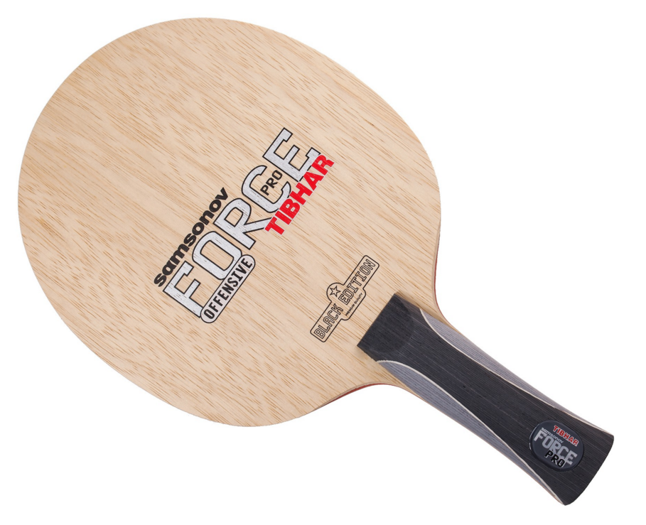 (Big Words) straight and black Sa special edition FORCE PRO wordless version Sam super ping-pong base plate