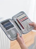 Портативная сумка для паспорта, чехол для паспорта, сумка-органайзер для путешествий