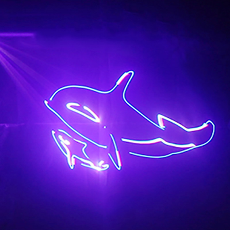 3D automatic projection animation Laser colorful color change KTV flash light Bar atmosphere rotating home color light starry sky